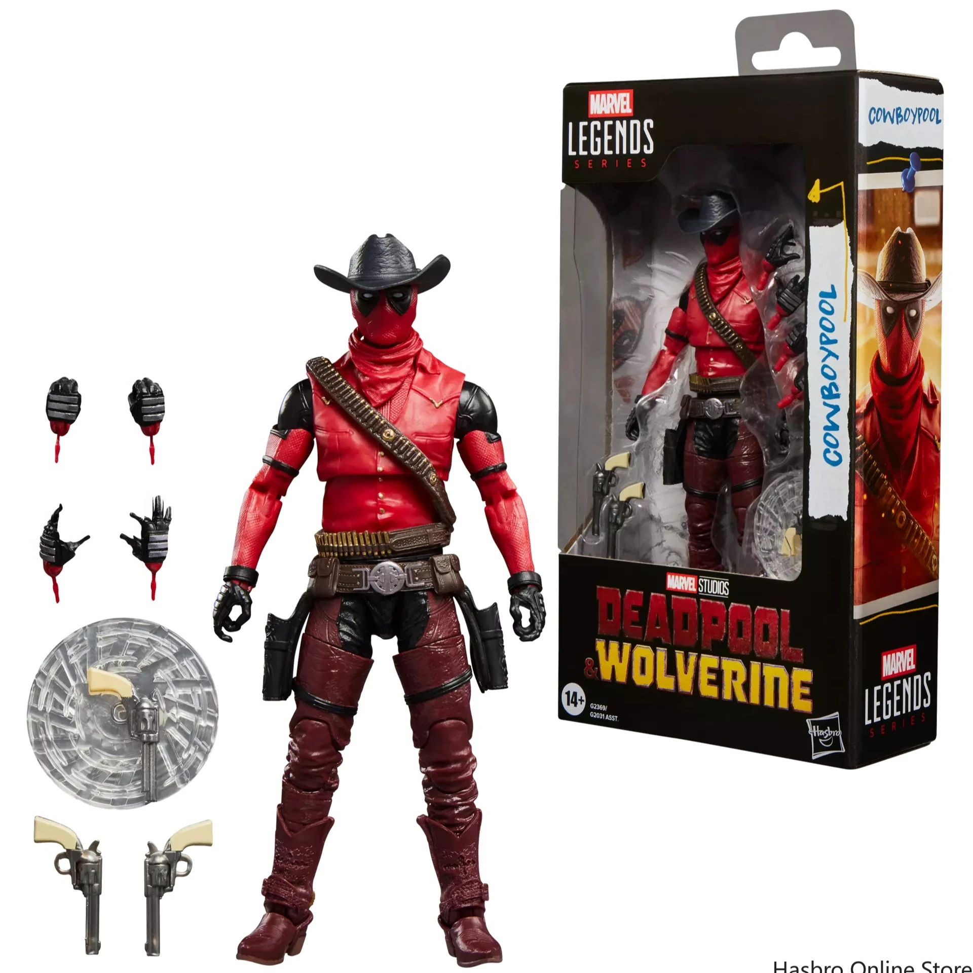 

【Предпродажа в апреле】Hasbro Marvel Legends Series Cowboypool G23695X00