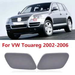 CAPQX For VW Touareg 2002 2003 2004 2005 2006 Car Front Bumper headlight washer spray nozzle cover headlamp washer jet cap Lid