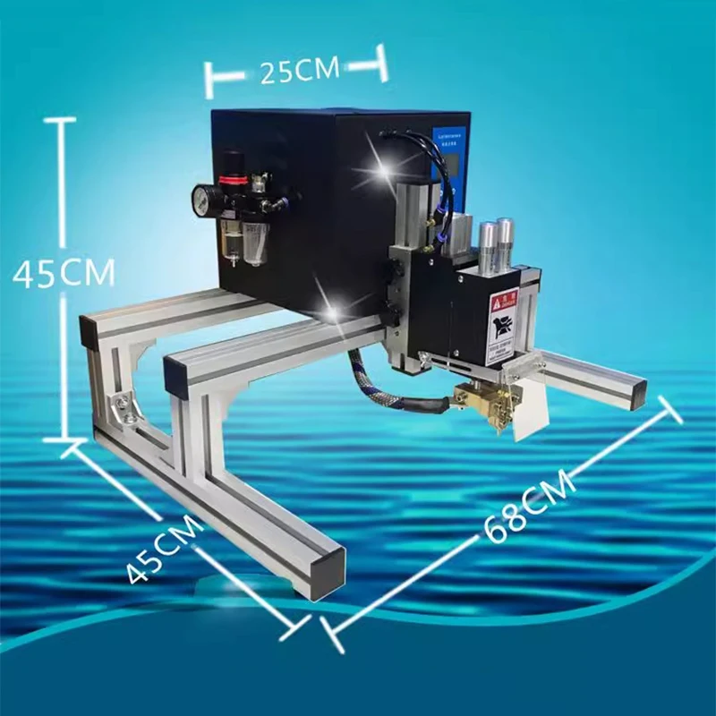 العلامة التجارية الجديدة GJ01 ماكينة لحام نقطي التحكم في الحواسيب الصغيرة العملاقة الهريس بطارية لحام هوائي الألومنيوم 10KW ل 18650 32650 #4
