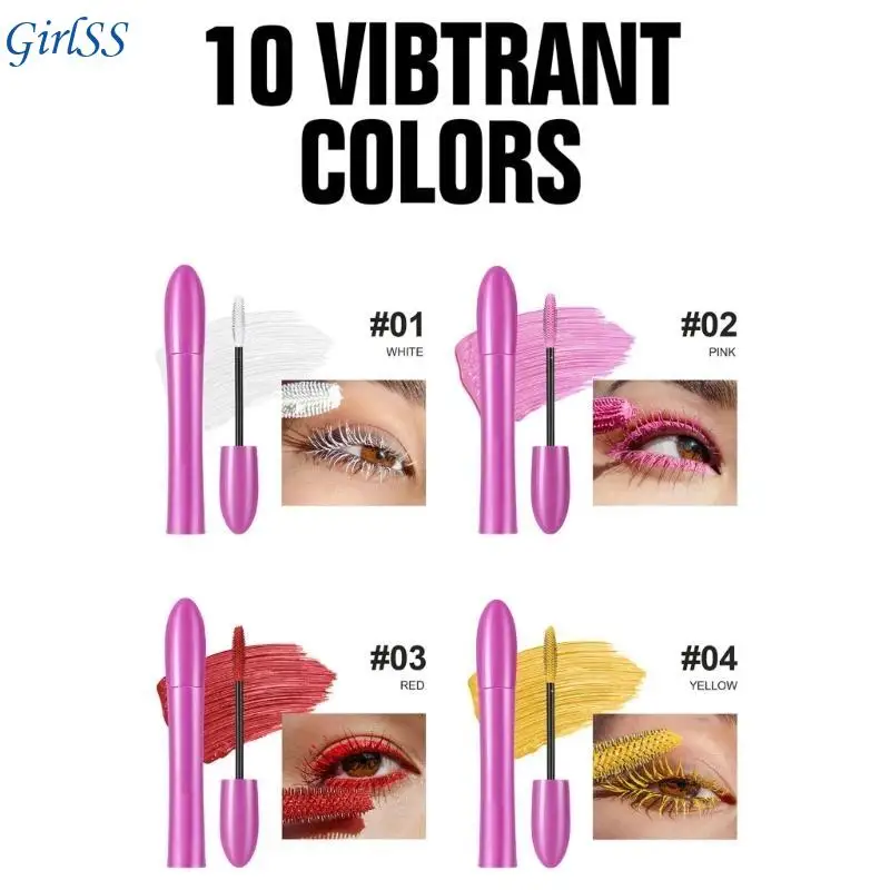 Máscara voluminizadora profesional, resistente agua y a prueba manchas, maquillaje ojos para entusiastas y T4MB