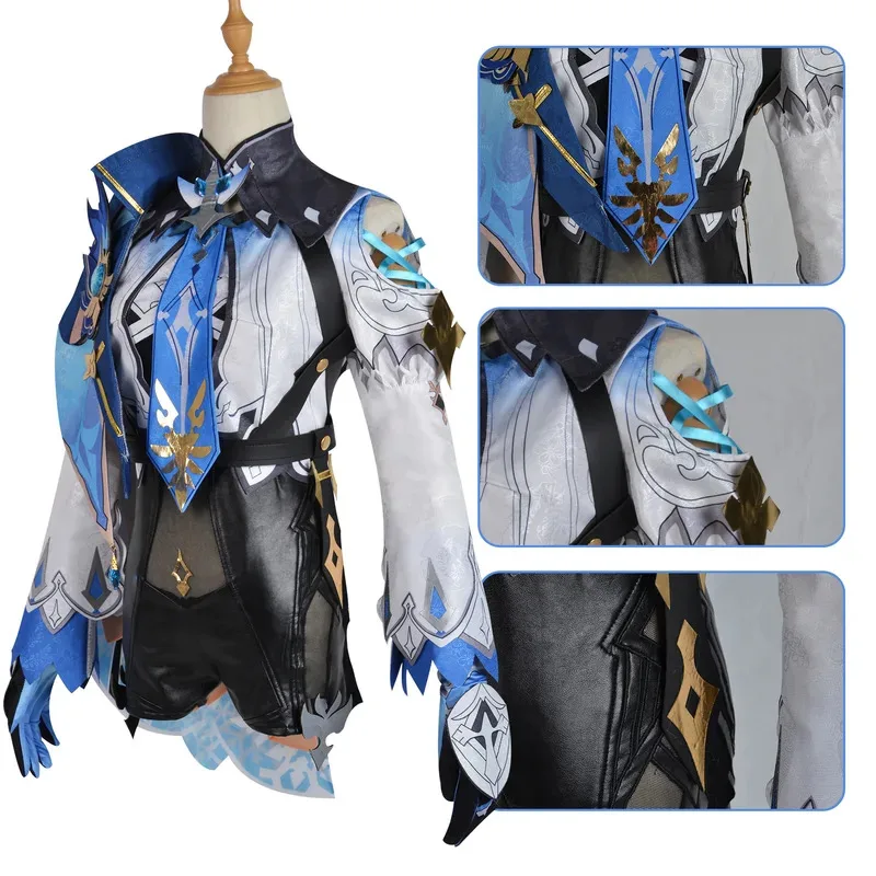 Genshin Impact cos Eula Lawrence aristocrat Ura cosplay Royal Sister Game Animation anime costumex;8'm6,