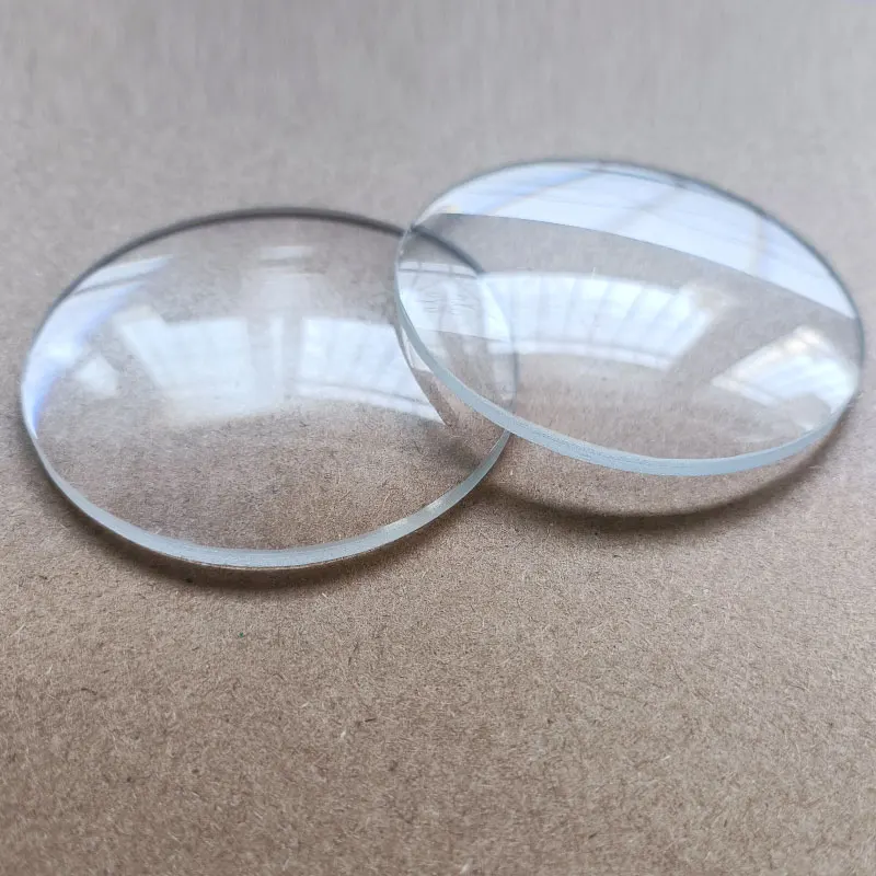 2 Stück Quarz Plano Konvex linse optische LED Kondensator DIY Teleskop linse 18/19/23//50mm Lupe Ersatz glaslinsen – Detail 3