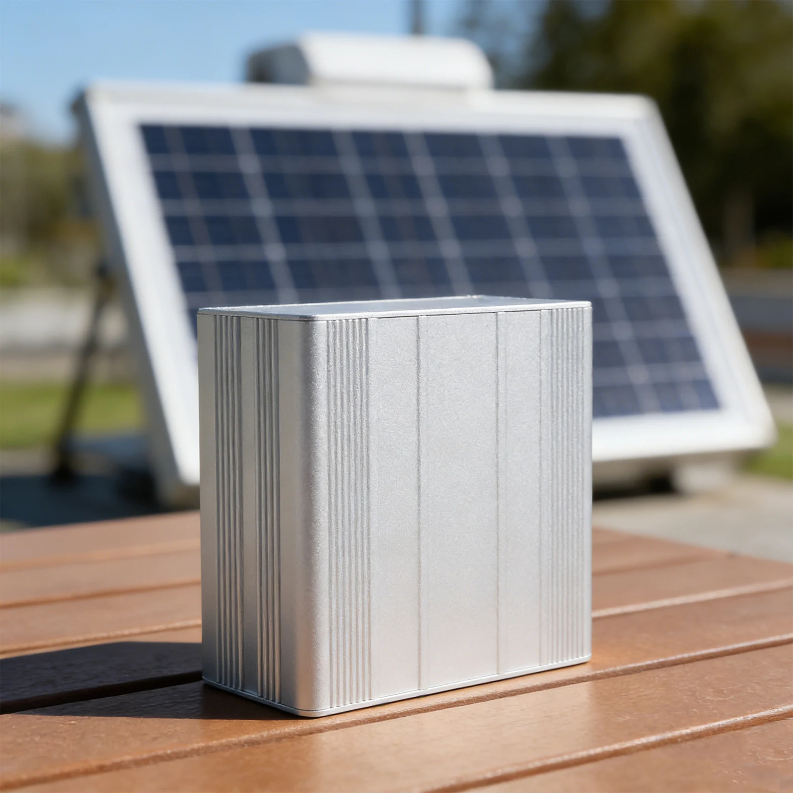 

For DIY Electronics Aluminum PCB Enclosure Metal Container 100*100*50 Mm Amateur Radio Setup External Dimensions