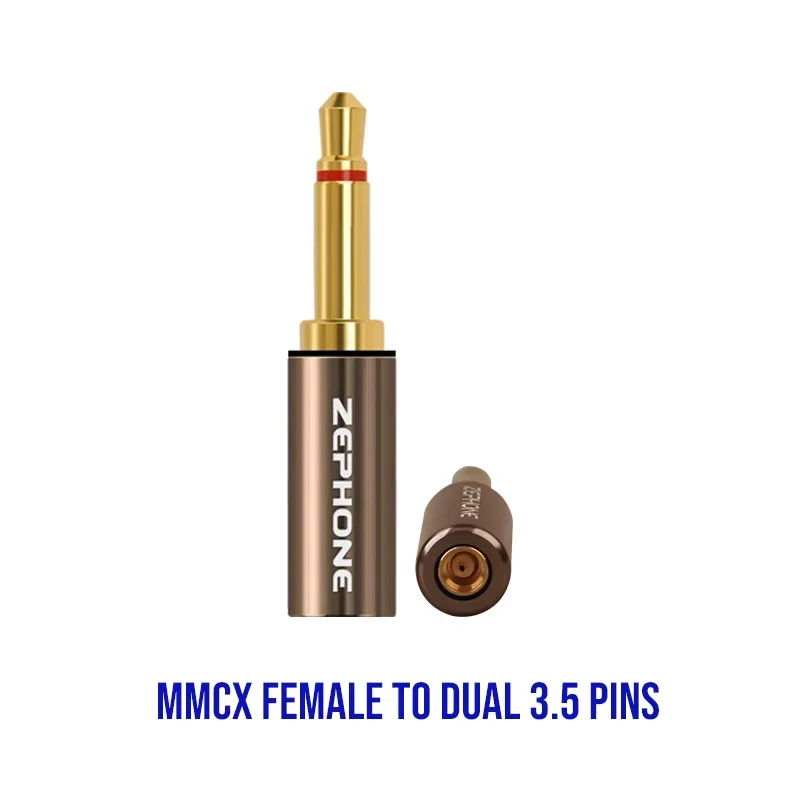 Zephone MMCX Female Adaptor 0.78mm 2 Pin Gold Plated