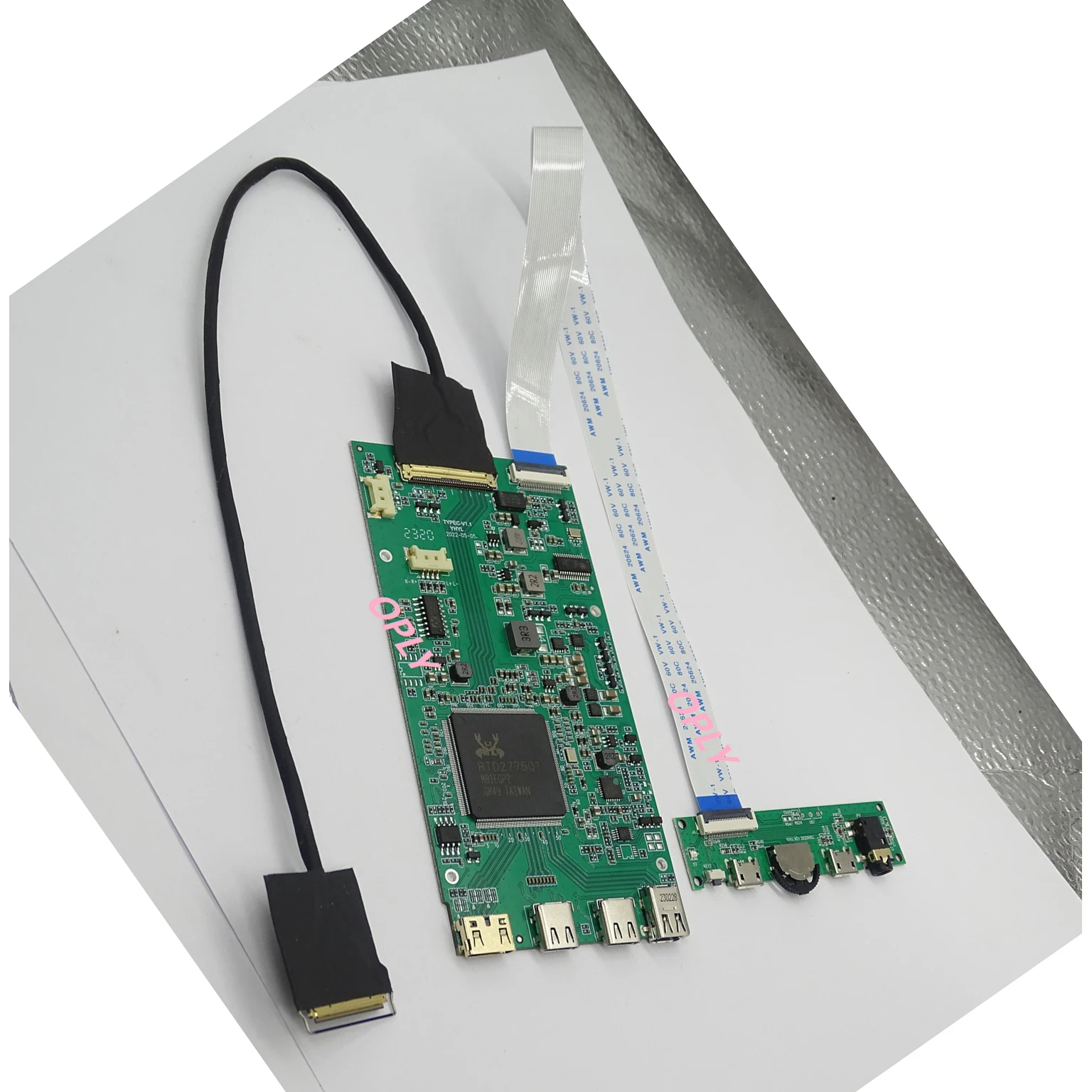 

Контроллер 4K EDP boardmini HDMI-совместим с B170QAN01.0 B160QAN02.K B160QAN02.N B160QAN02.0 2560X160 0 Type C светодиодный 165 Гц