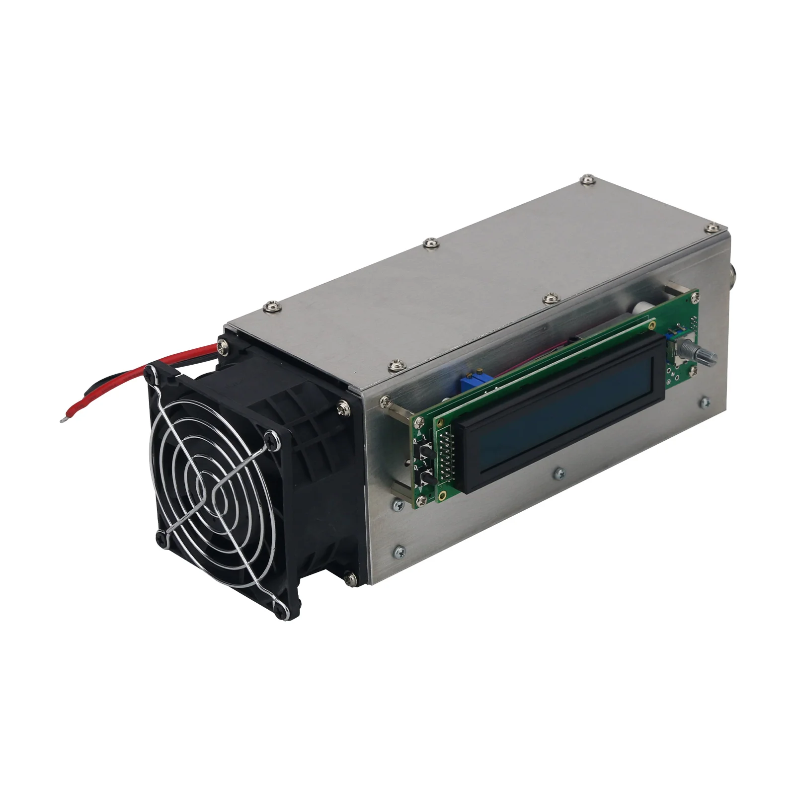 NEW 200W 87.5-108MHz Adjustable FM Stereo Transmitter with Full Protection for Ham Radio Station Electronic Components Product