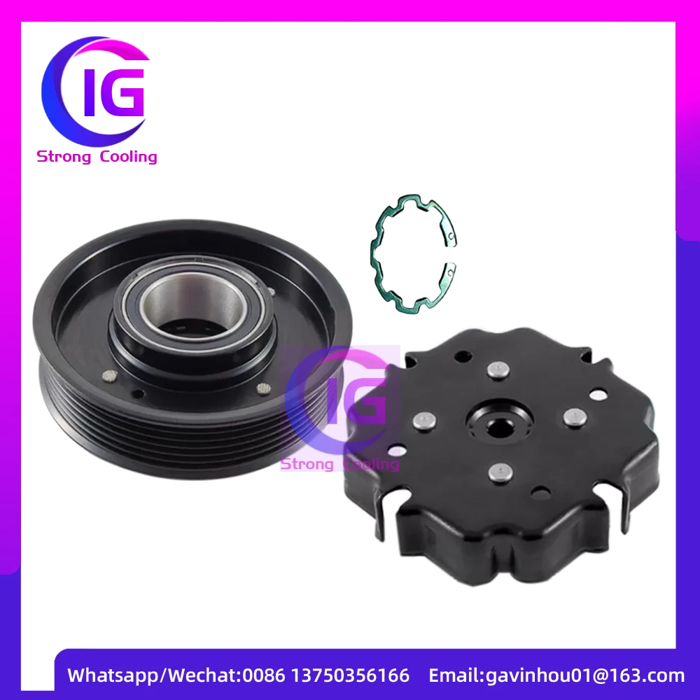 

Auto AC Compressor Clutch For Skoda Fabia 6Y Seat Ibiza Combi 6Y VW Volkswagen Polo 9N DCP27001 4472208126 6Q0820803D 6Q0820803G