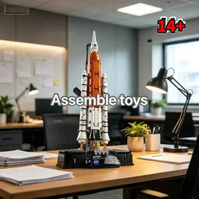 

Bandai Launch 42221 Space Launch System Limited Style Collectible Building Kit Collection Gift compatible with LEGO bricks