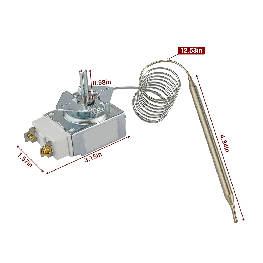 RX-34-60 Oven Thermostat for Southbend Commercial Kitchens For Precise Heat Management 32 cm x 12 cm x 8 cm Silver