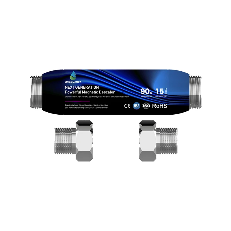 Magnetic Water Treatment Descaler Devices Water Prefilter Strong Magnetizer Stainless Steel Removes Scale Magnetic Water RV