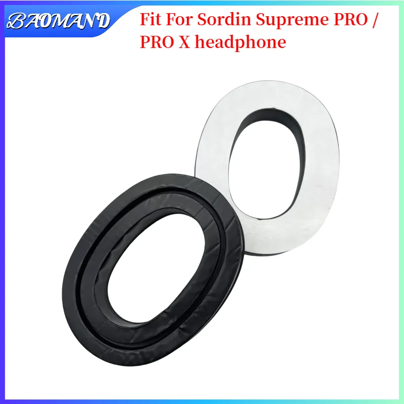 

BAOMAND Ear Pads For Sordin Supreme PRO / PRO X Headphones Replacement Soft Foam Cushion Sponge Pad Leather Earmuffs