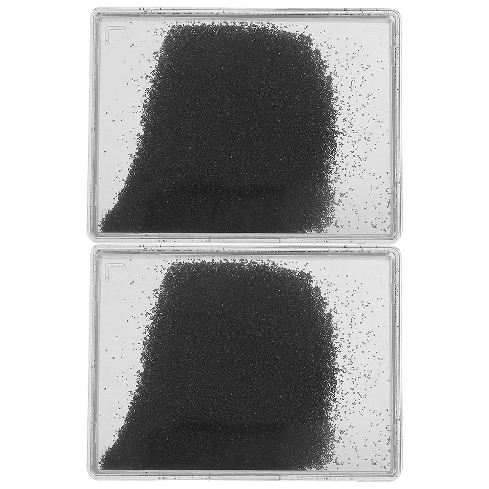 2Pcs Iron Filings Container Magnetic Iron Powder Box For High School Physics Lab Science Teacher Magnetism Teaching