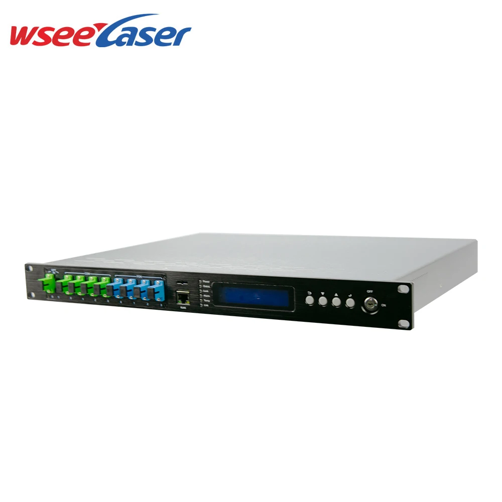 High quality CATV internet 8 4 ports 22dbm PON WDM EDFA LB