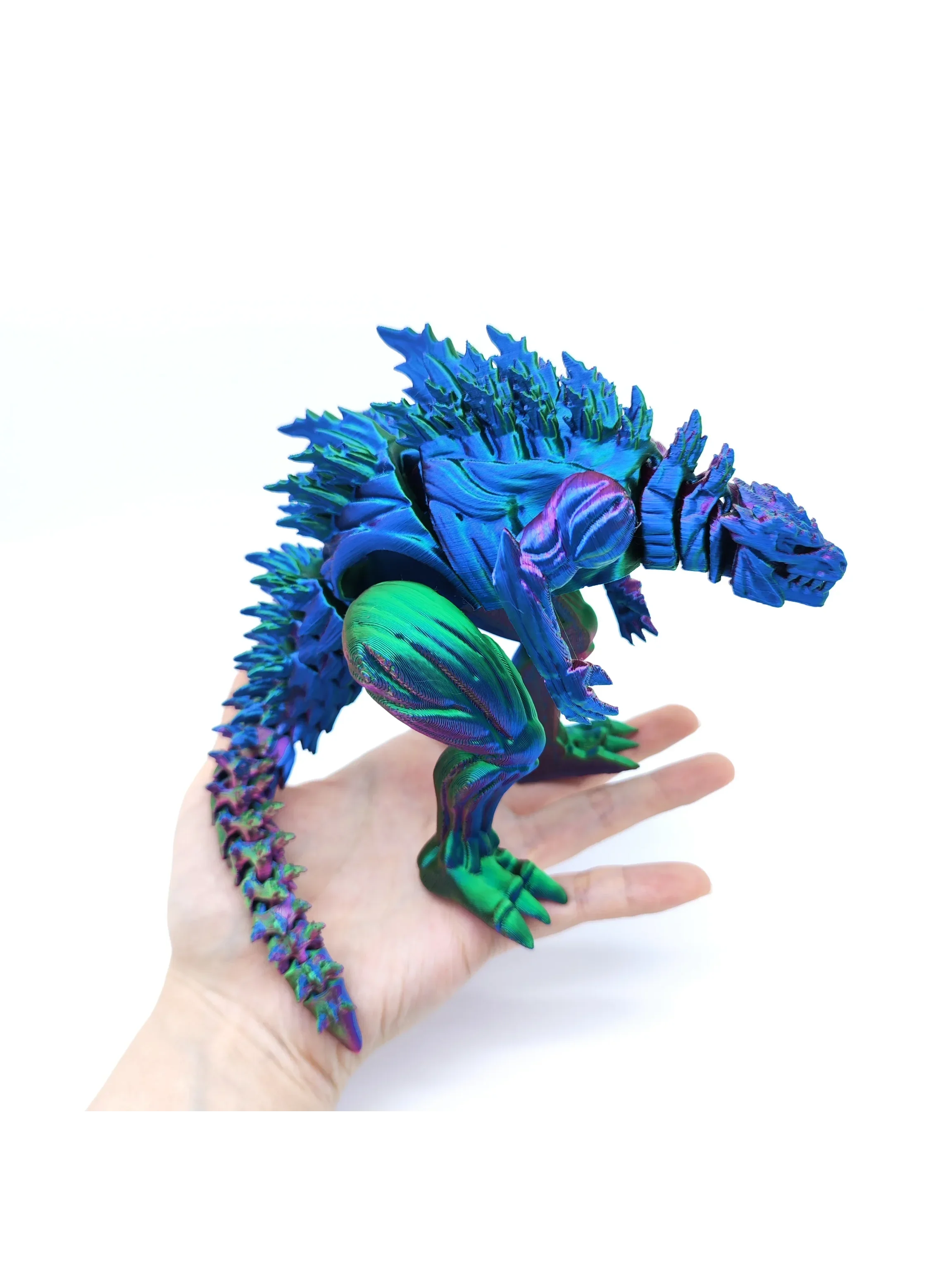 16/23CM 3D Gedruckt Godzilla Action Figure Q version Spielzeug Monster Figur Gemeinsame Modell Desktop Ornament Geschenk