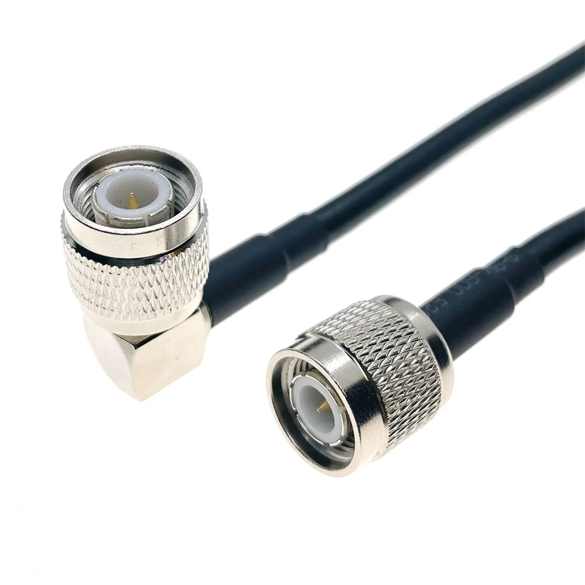 Wtyk męski TNC kątowy na wtyk męski TNC Adapter zworka Pigtail kabel koncentryczny kabel RG58 12 cali ~ 30M