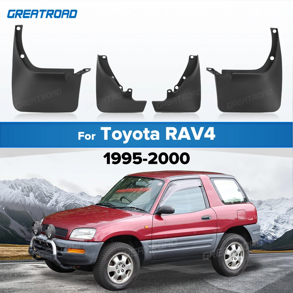 For Toyota RAV4 1995 1996 1997 1998 1999 2000 Fender Mudflaps Splash Guards Mudguards Mud Flaps Car Accessories