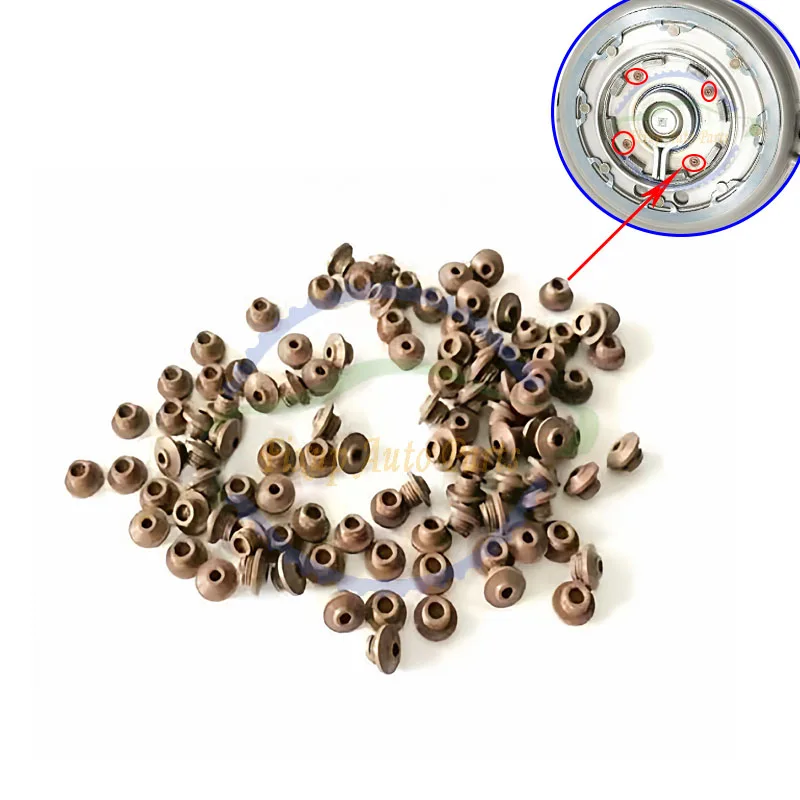 4PCS/SET 6DCT450 MPS6 Auto Transmission Shock Absorber Disc Small Rubber Particles for Volvo Dodge Ford Mondeo Clutch Piston Kit