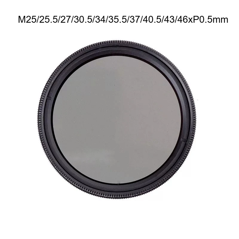 Circular Polarizing Filter P0.5 Thread For Industrial Lens M25‑43mm Remove Non‑Metallic Surface Reflection Improve Color Density