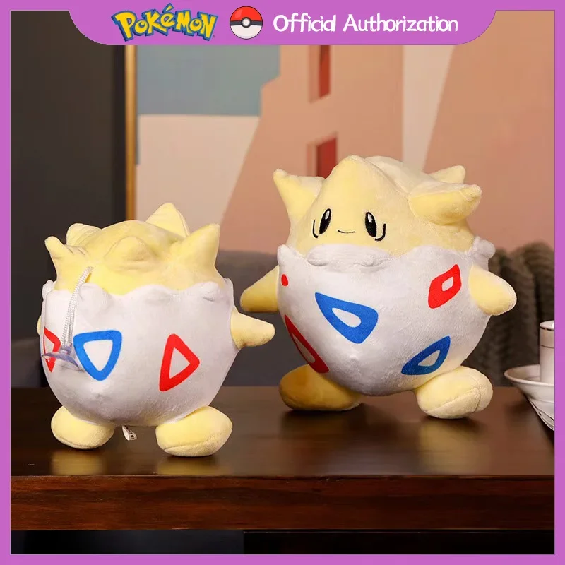 20CM-40CM Pokemon Togepi Plush Toy Cute Cartoon Stuffed Doll Collection Souvenir Kawaii Anime Pokémon Toys Birthday Gift