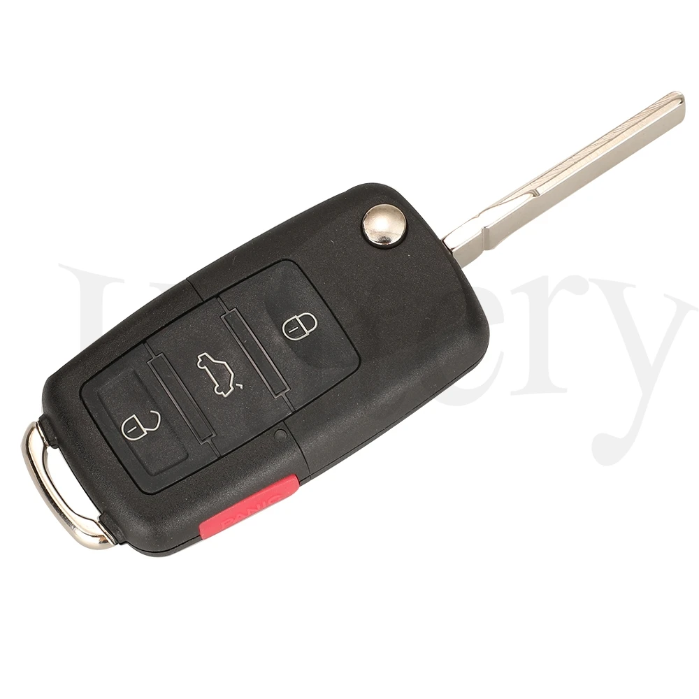 jingyuqin 1K0 959 753 P Remote Car Key Fob 4 Buttons 315MHz For Volkswagen Rabbit Jetta CC Golf Eos GTI R32 1K0959753P