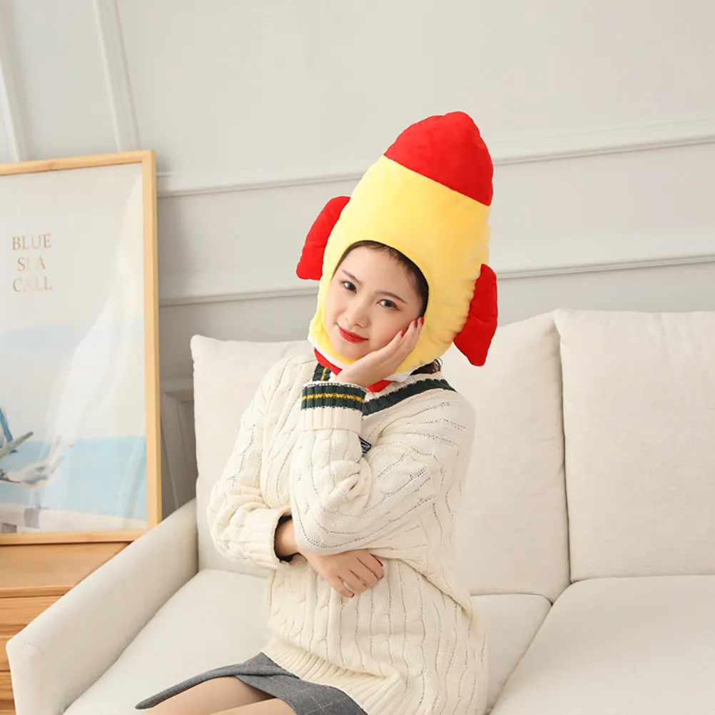 

1 шт. Милая мультяшная праздничная шляпа для костюма, реквизит для фотосессий, теплый и интересный аксессуар для костюма, можно носить