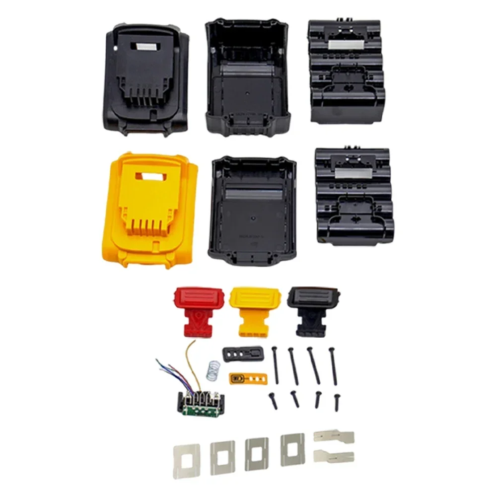 DCB200 Battery Plastic Shell Power Tools Kit For Battery DCB180 Tools 20V Battery Power Tools Chargers Spare Parts