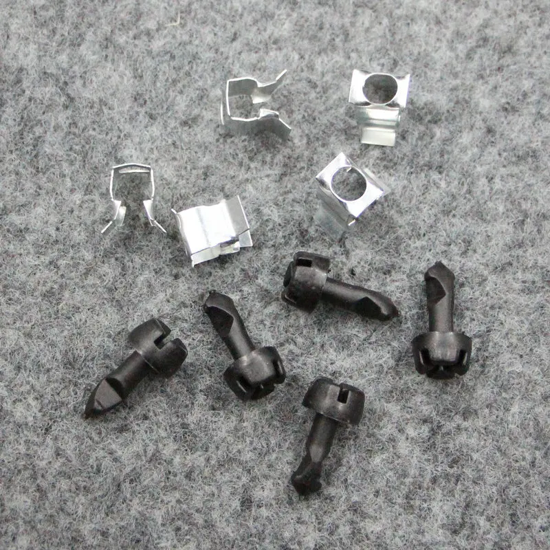 For Passat B5 PASSAT Fixing clip of engine upper cover Fixing bracket screw of engine cover plate