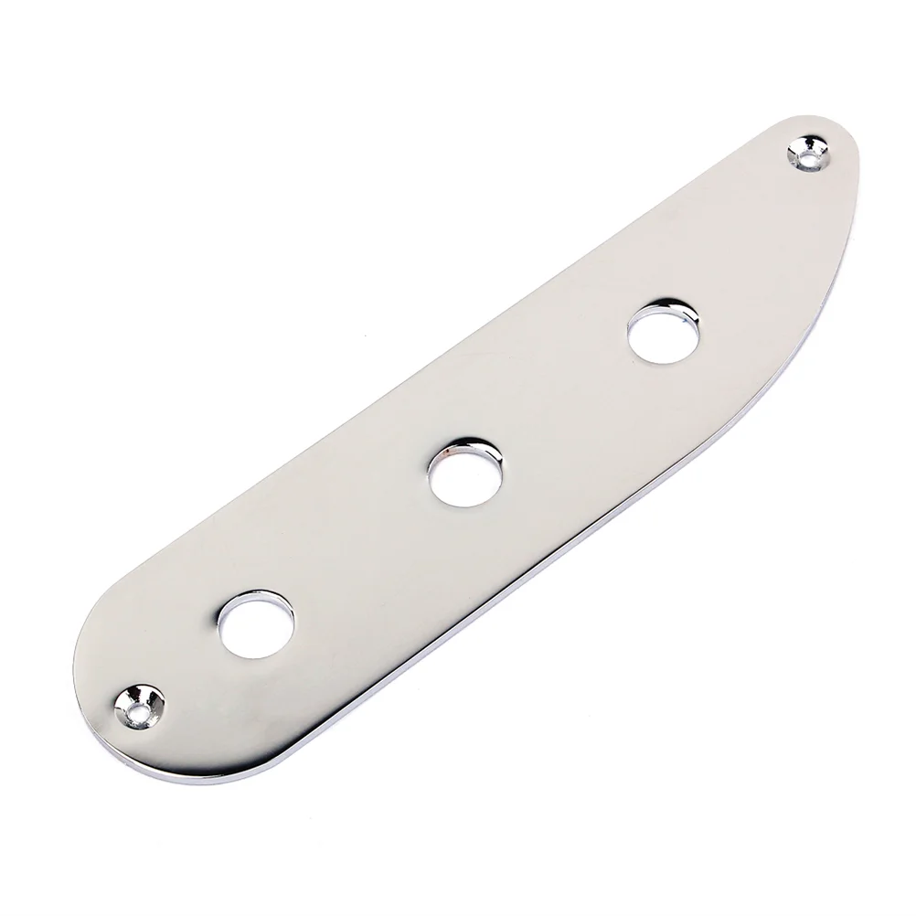 

3 Holes Musical Instruments Electric Guitar Control Plate for Bridge Metal Panel