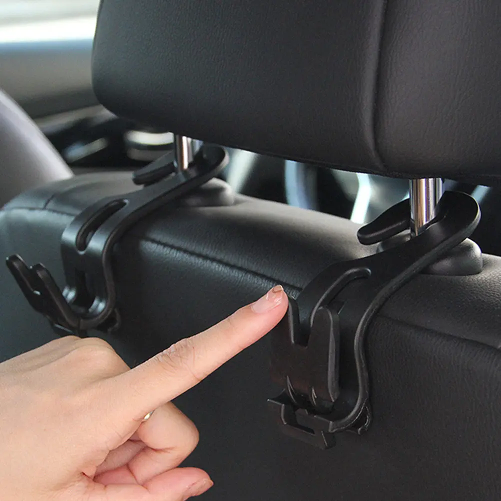 

10Pcs Car Phone Holder Multi-Function Seat Headrest Hooks Auto Backseat Hanger Plastic Hooks Car Organizer Back Seat Holder