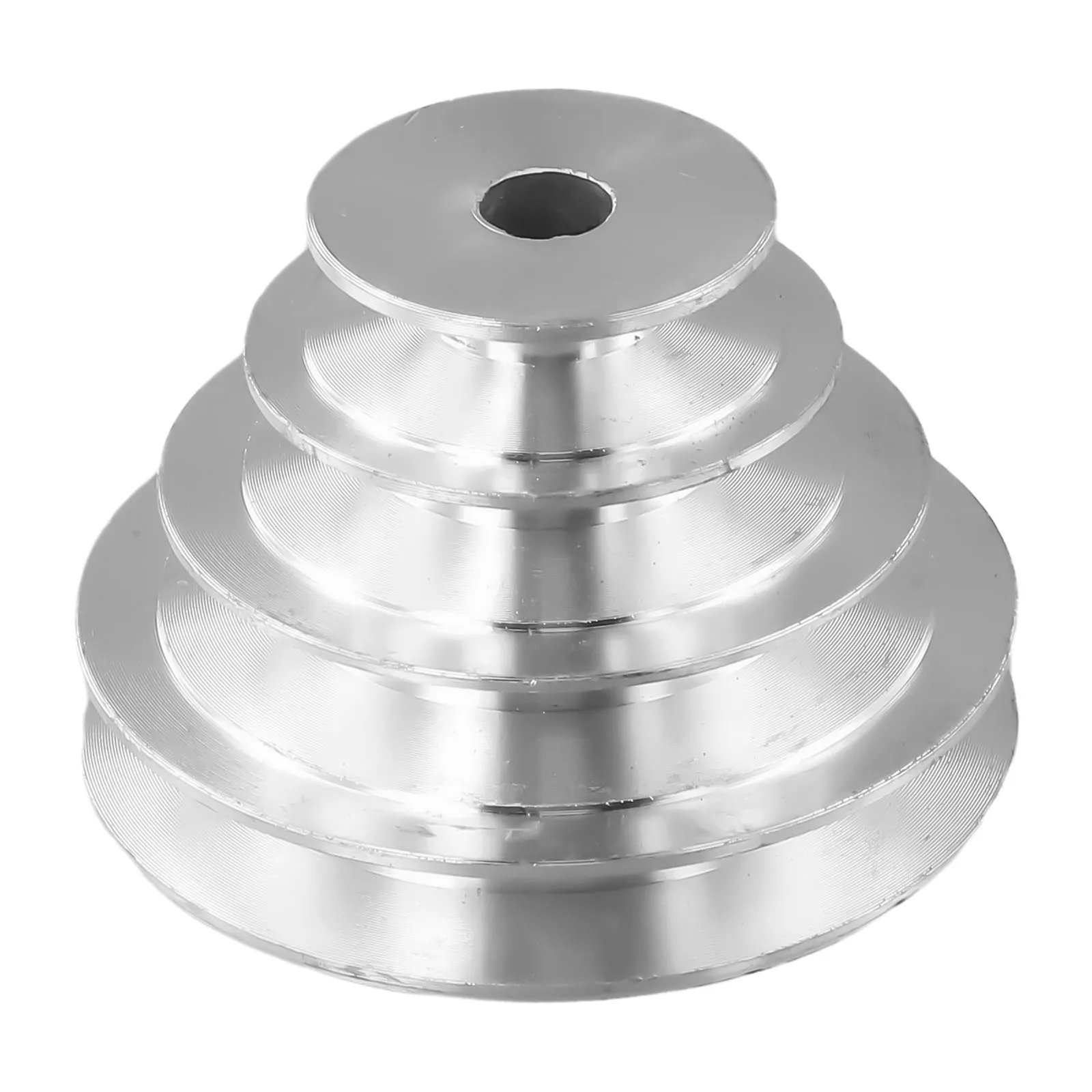 1pcs Pagoda Pulley Wheel Aluminum Transmission Wheel For Benchtop Drill Press Z4116 Size 14mm 18mm 21mm For V-shaped Pulley