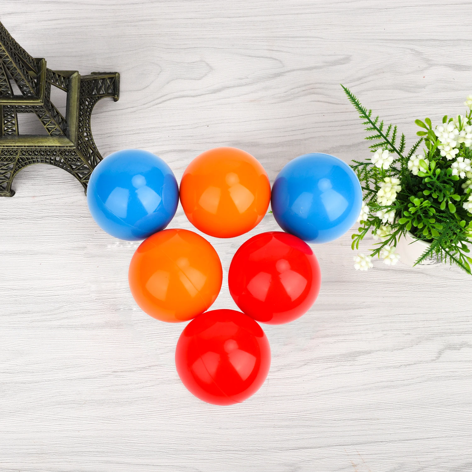 Bolas de malabares rusas, Juego de 3 bolas de Maraca con equilibrio de peso profesional