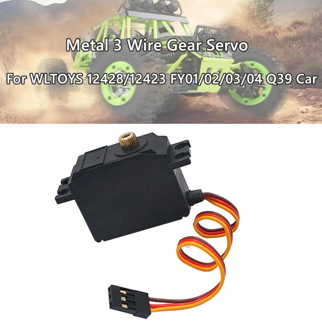 

Sports Car for Boys 8-12 For WLTOYS Q39 Upgrade 3 Servo Gear 12428/12423 FY01/02/03/04/ Remote Control Racing Car for Boys 3-5