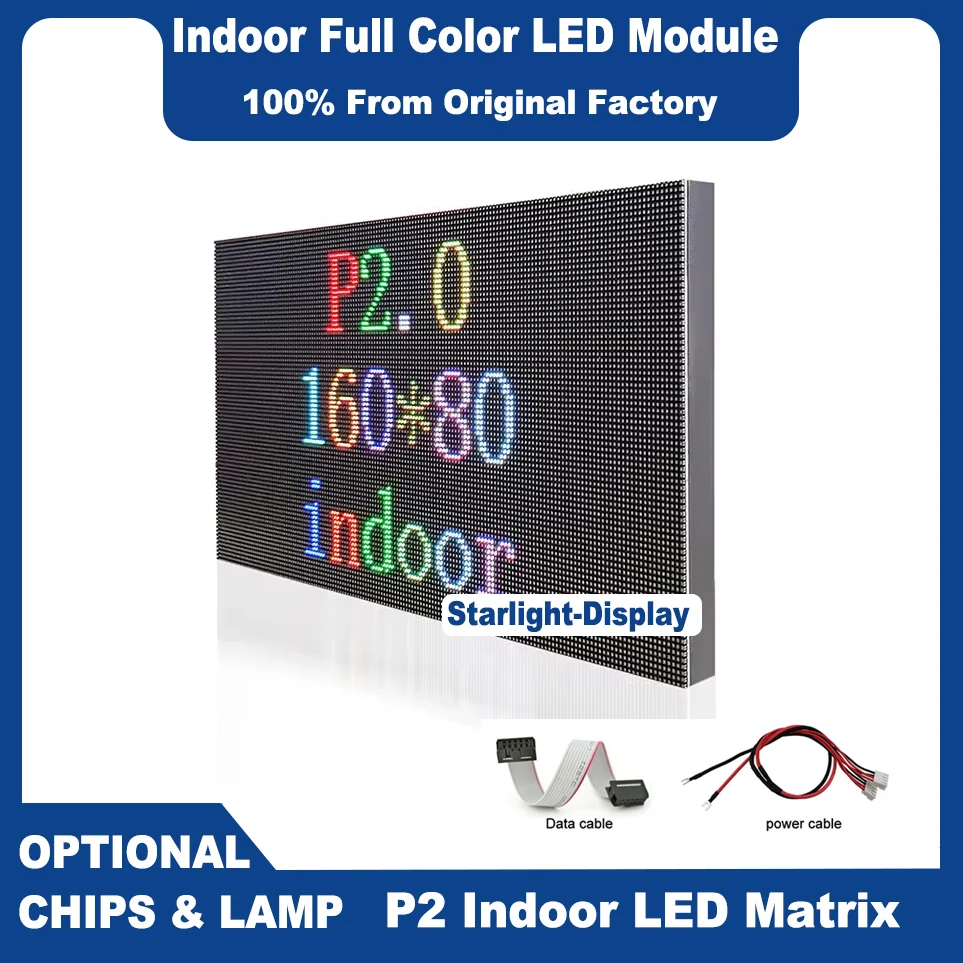 

Shenzhen Indoor P2 LED RGB Module 320x160 160x80 Pixel SMD 1515 Light Matrix Video Wall 3840hz full-color display video wall