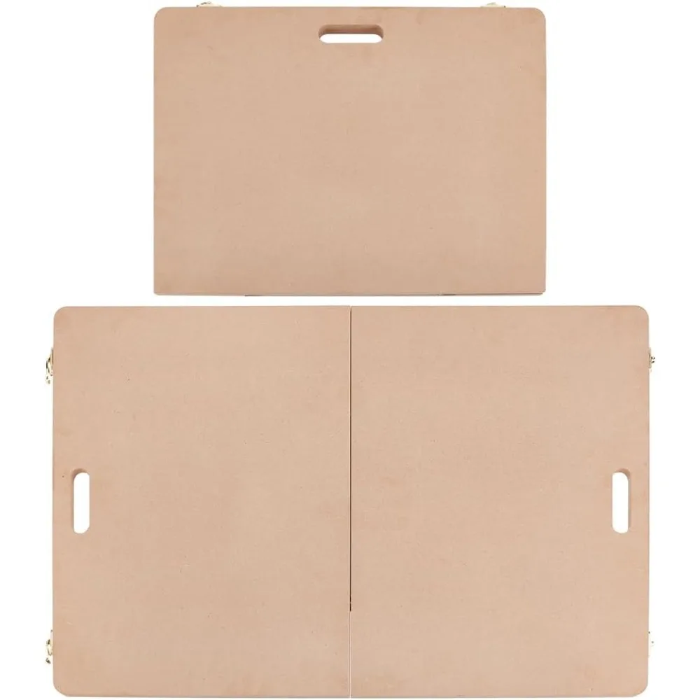 

2pcs Clay Wedging Board with Built-in Handle 16.5x12.4x0.4 Inch Portable Clay Board Tote Board Ceramics Pottery Tools