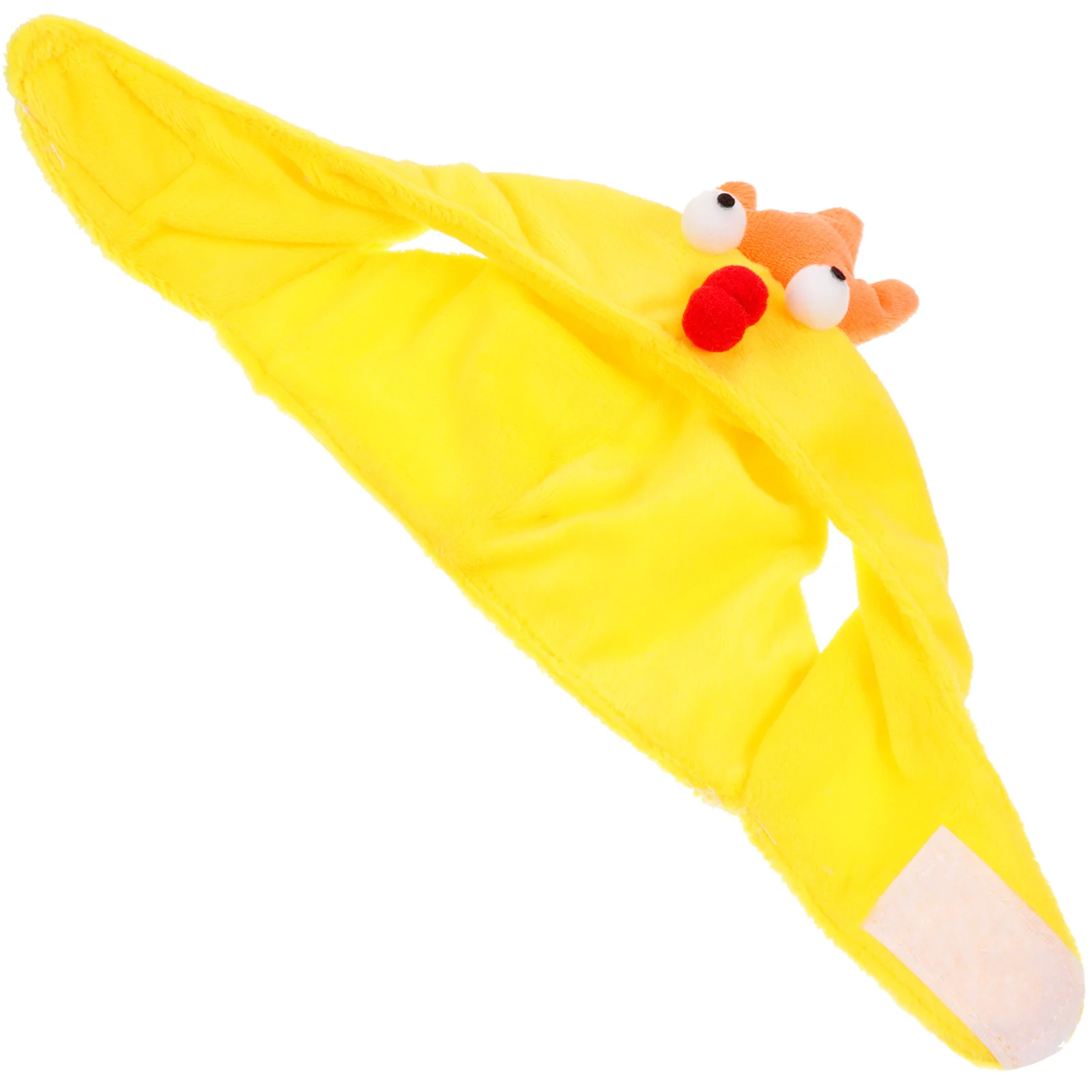 

1pcs Small Chicken Shape Pet Hat Cute Cartoon Dog Cat Thermal Warm Headdress For Winter Head Cover Accessory