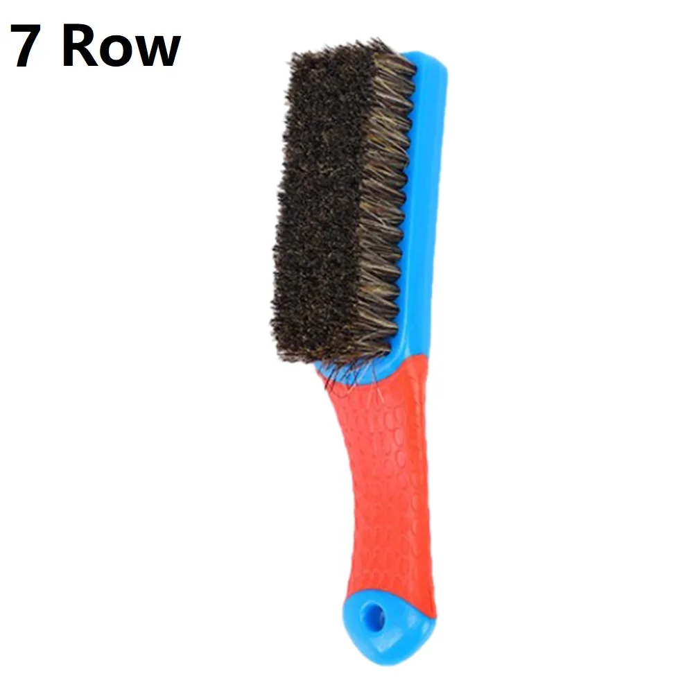 Handle Brush Nylon Bristles Brush For Welding Cleaning Tools Car Floor Roof Cleaning Fabric Brush 160mm