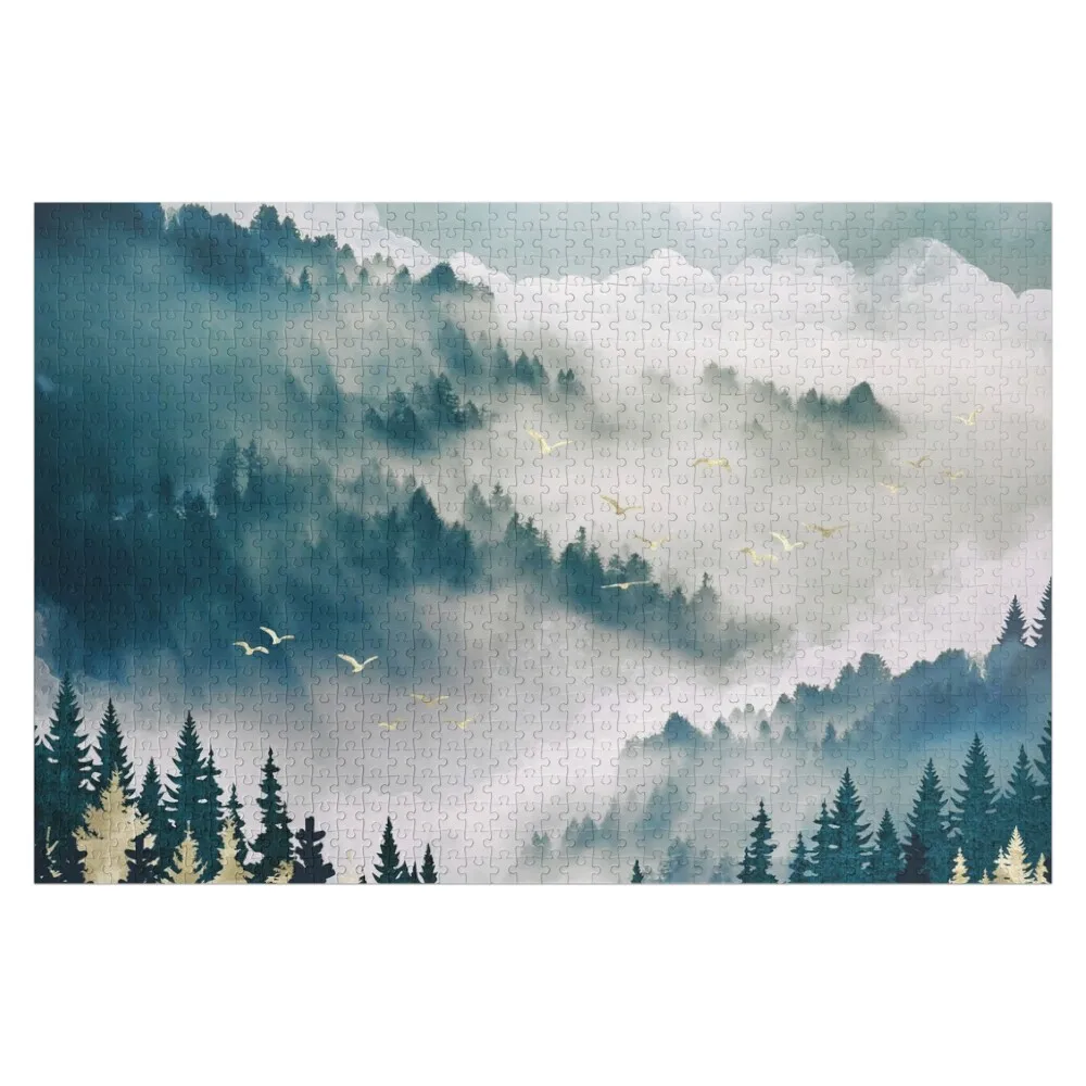 Misty Mountains Jigsaw Puzzle Baby Toy Personalized Personalized Toys Wooden Jigsaws For Adults Puzzle