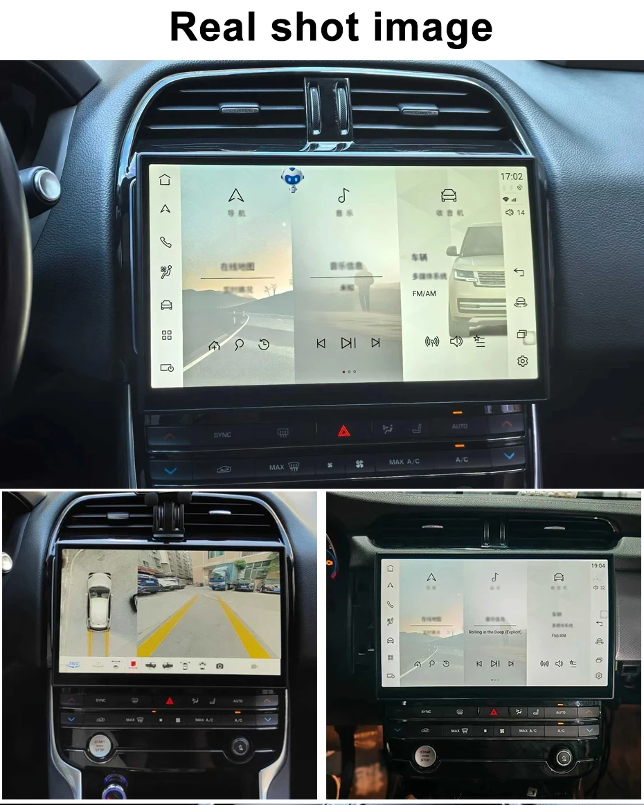 For Jaguar F-PACE XE XEL XF XFL 10.25inch 2016-2019 Android 13 car radio multimedia player GPS navigation Carplay 4G WIFI Stereo