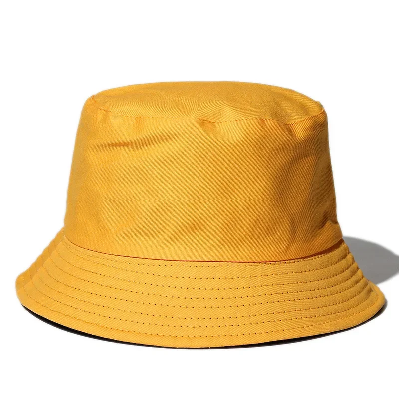 Big Head Man Large Size Sun Hat Women Blank Fisherman Hat Pure Panama Cap Plus Size Bucket Hats 57-58cm