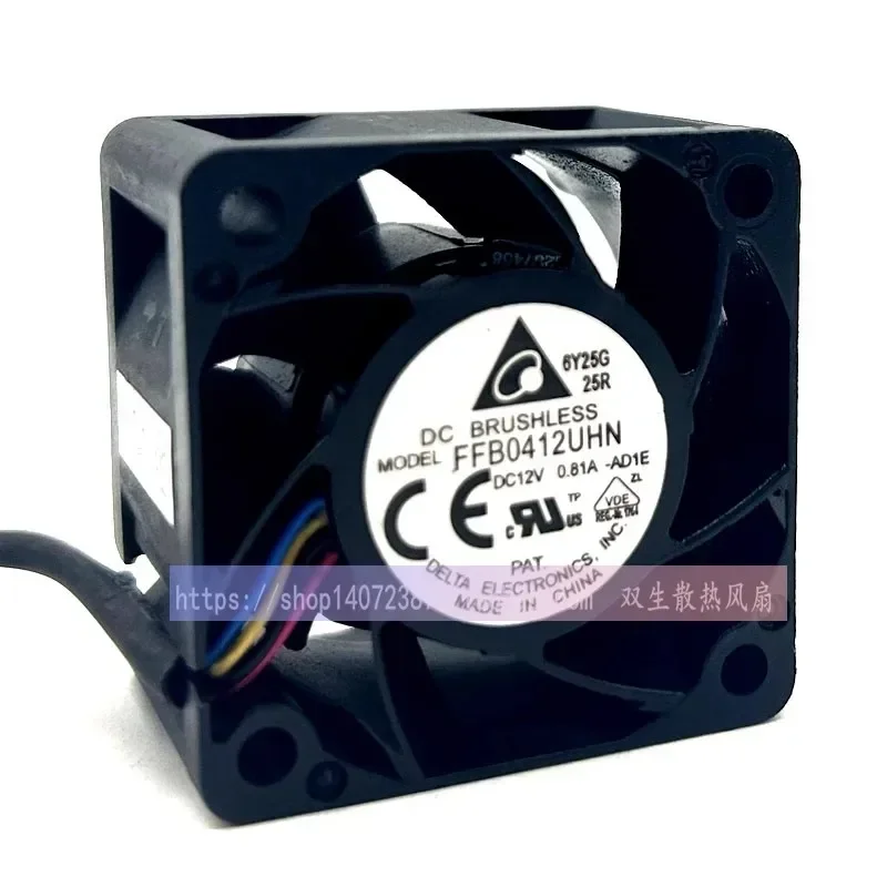 New CPU Cooling Fan for DELTA FFB0412UHN - AG99 12V 0.81A Server Fan 4cm 4028 40*40*28MM