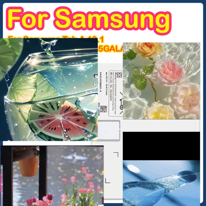 

EB-BT515ABU 3.8V 6150mAh For Samsung Galaxy Tab A 10.1 2019 SM-T510 T517 T510 T515Tab A 10.1 2016 T580 T585 T580N Bateria