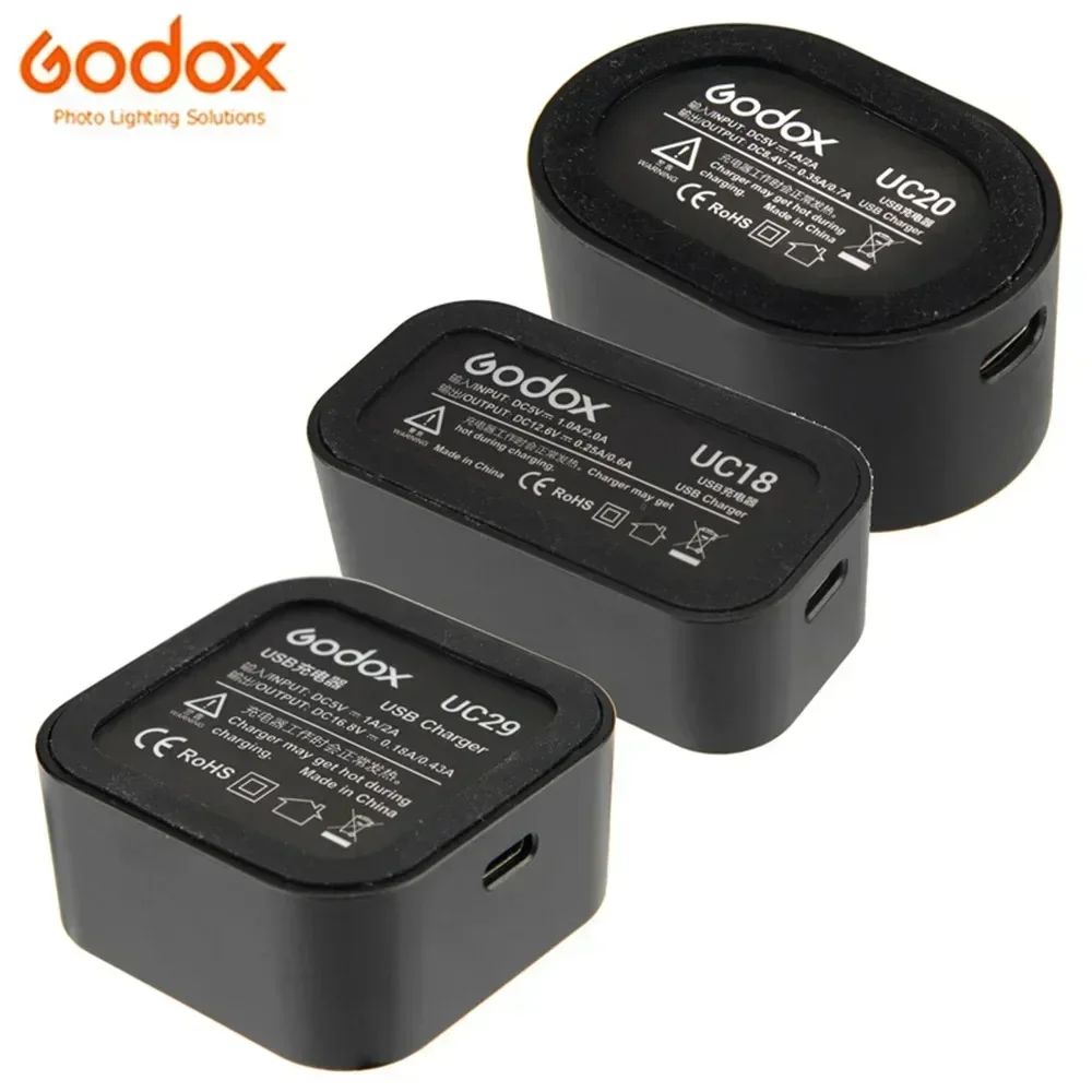 Godox-オリジナルのUSBフラッシュ充電器,v850ii,v860ii,vb20,v350,wb29,ad200,ad200pro