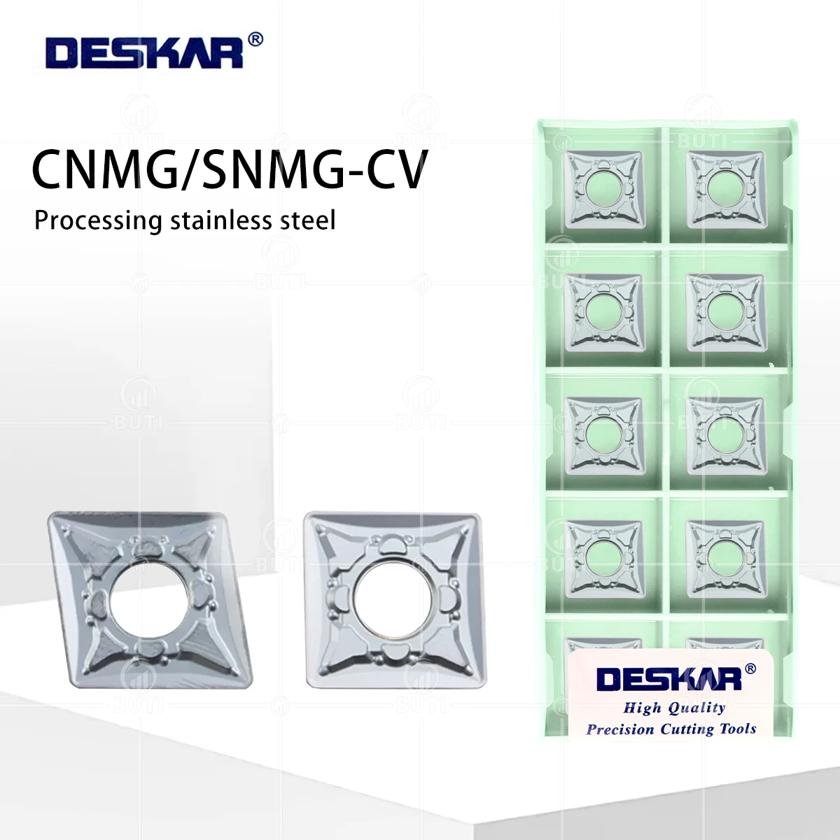 

DESKAR 100% оригинал CNMG 190612 LF6018S SNMG 190612 CV LF6018S Токарный станок с ЧПУ Токарная обработка металла Износостойкие лезвия из твердого сплава