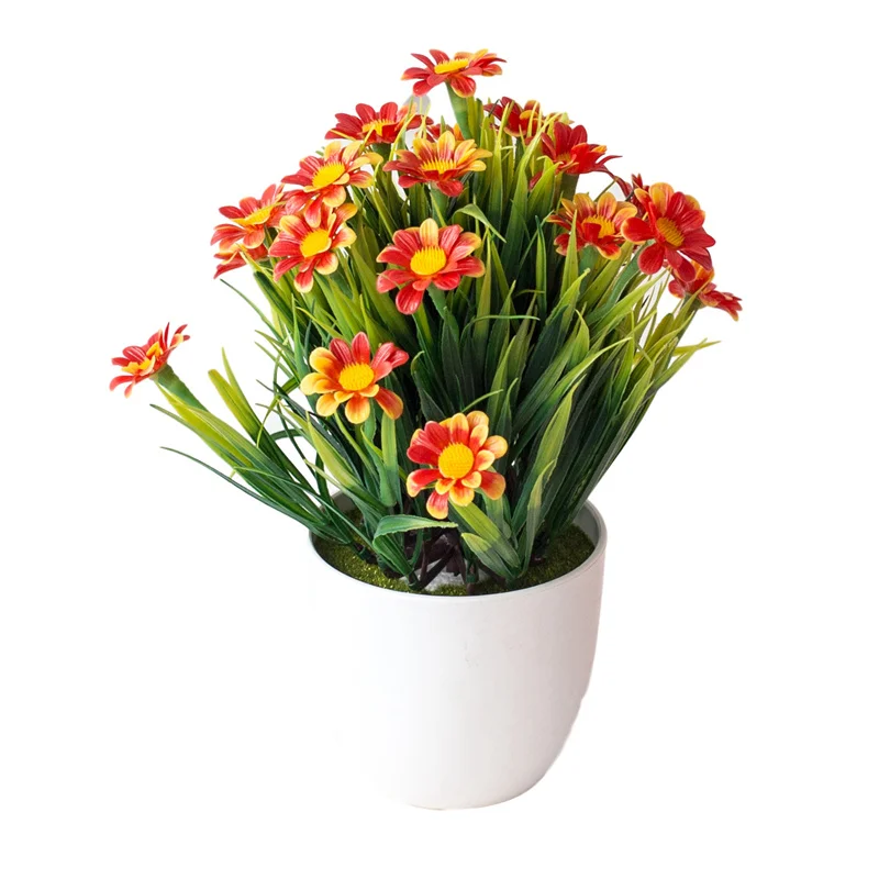 

1Pc 1:12 Dollhouse Miniature Simulation Potted Green Plants Flower Toy Simulation Flower Pot Set Home Green Plant Decoration