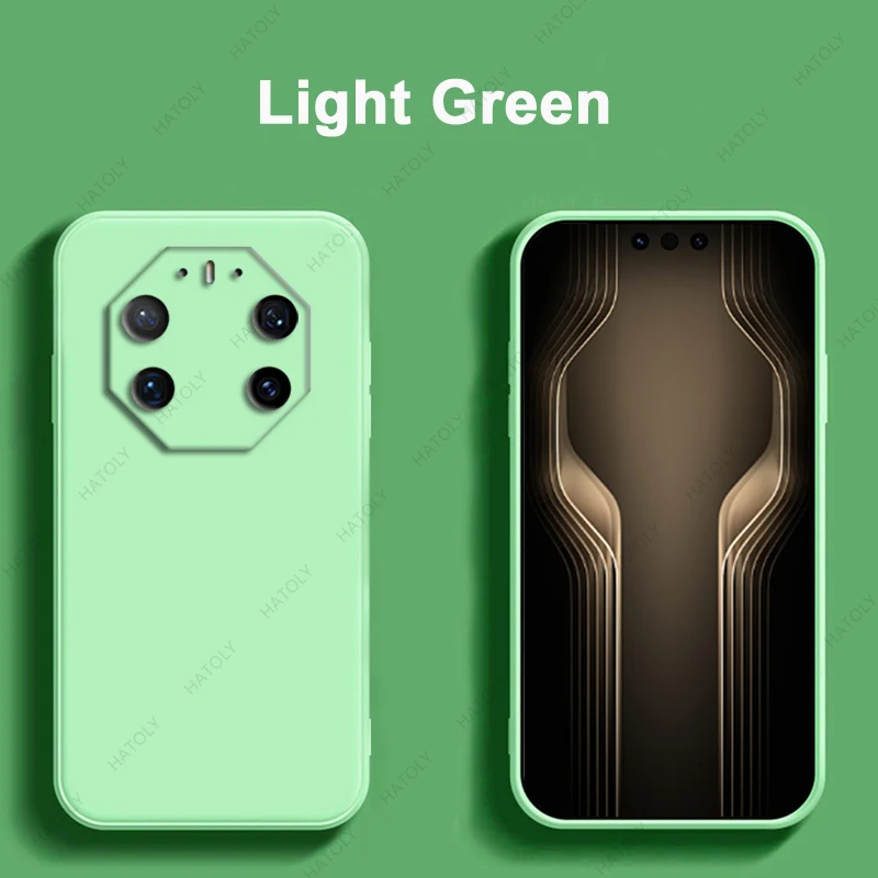 Para Huawei Mate 80 RS Ultimate Funda de silicona líquida para teléfono Huawei Mate 80 RS Protector definitivo чехол Funda trasera