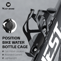 WEST BIKING Bicycle Water Bottle Rack Road Bike Airtag Positioning Anti-Theft Bottle Rack Mountain Bike Cycling Water Cup Rack