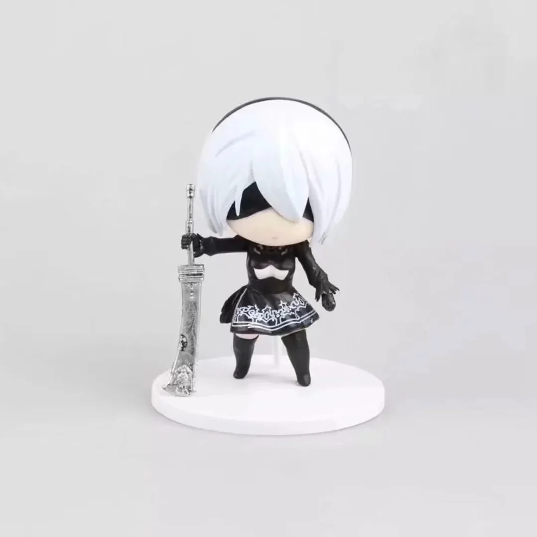 Q Style NieR:Automata Delicate Workmanship Kawaii Beauty Model Computer Case or Table Decoration Birthday Gift for Kid or Friend