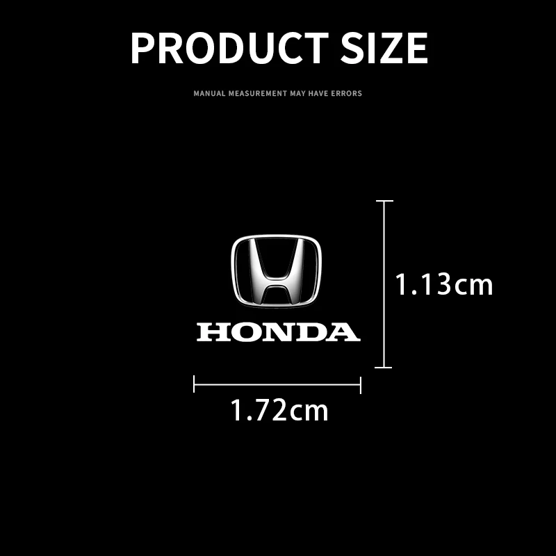ملصقات عشوائية داخلية للسيارة سلع السيارات شارات عجلة قيادة السيارة لسيارة Honda Civci CRV Accord Mugen Prelude FIT City CRZ CRX