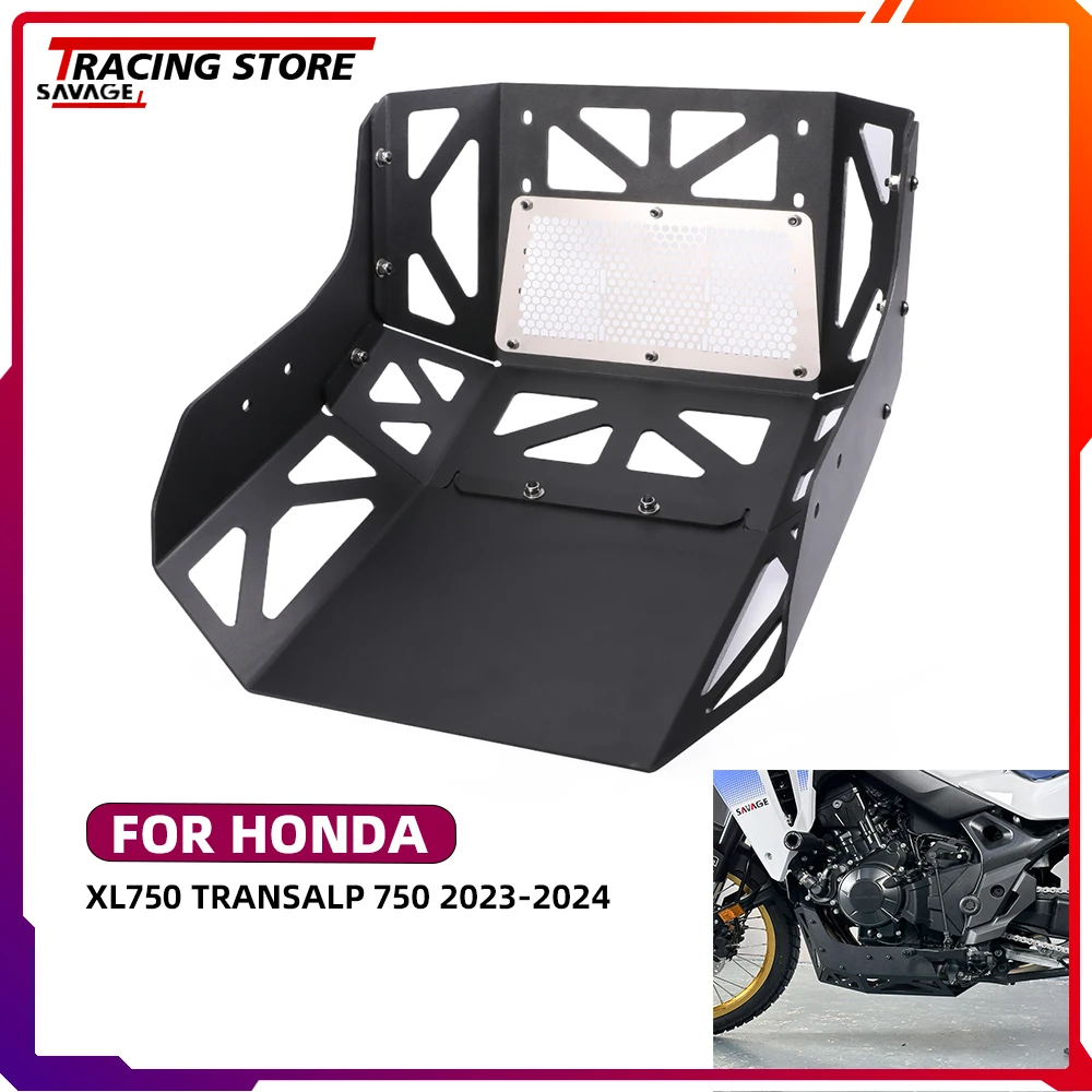 2024 Motorycle Engine Chassis Cover For Honda XL750 Transalp 750  Skid Plate Chassis Cover Protector Belly Pan Cover  Protection