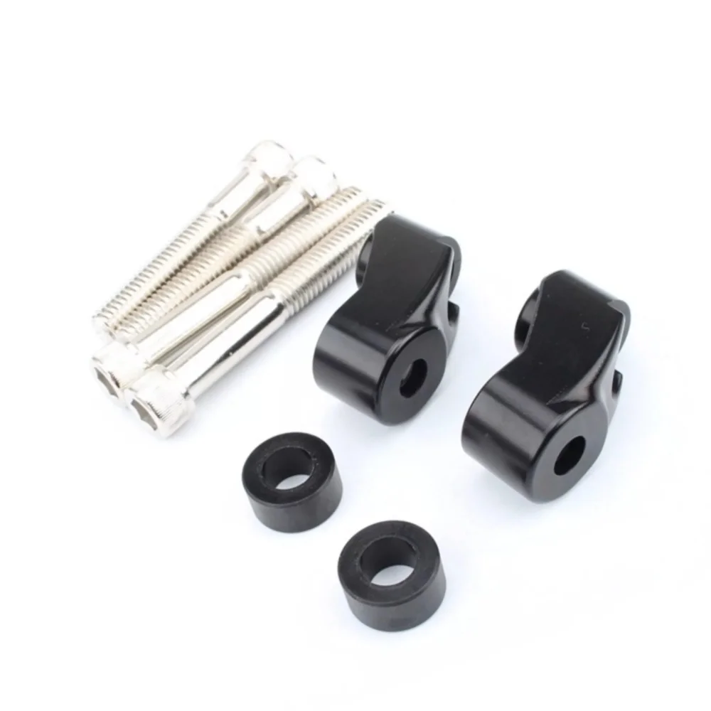 Motorcycle Front Turn Signal Relocation Brackets Shift Kit 39mm 49mm Signal Lamp Holder For Harley Sportster FXR FXD Dyna